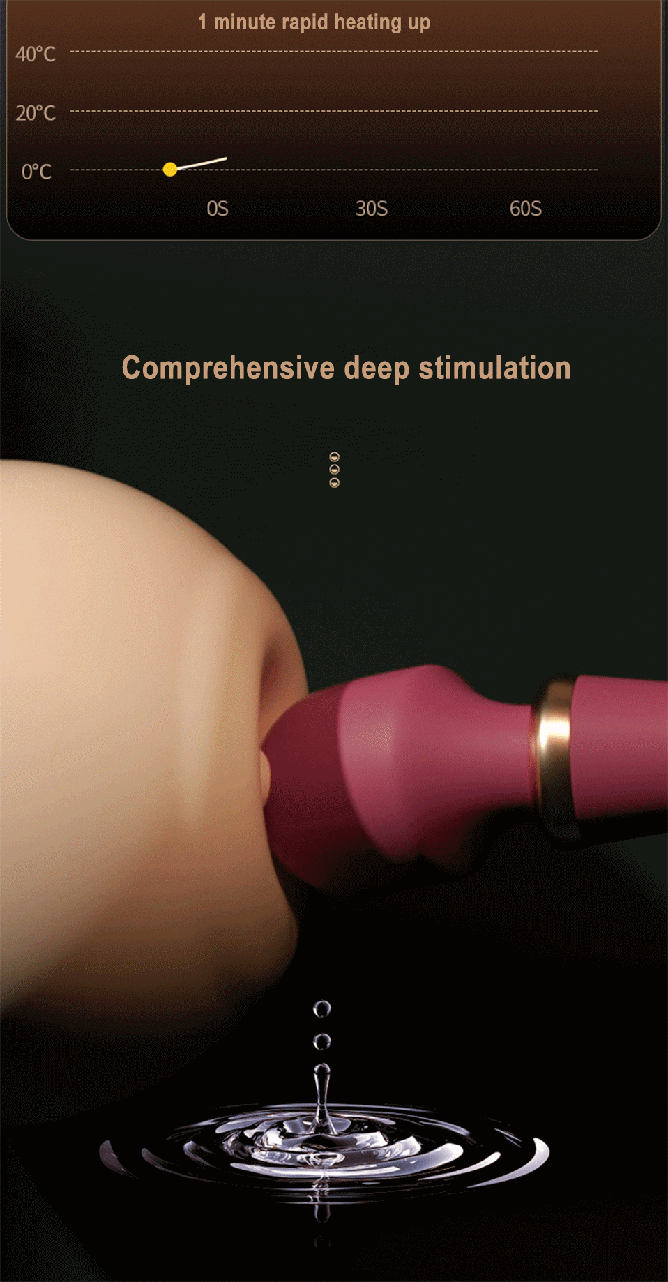 Vibrating Female AV Vibrator for Women Clitoris Vaginal Smart Heating Dual Head Vibration Vibro Adult Fun Toys Sex Products Shop