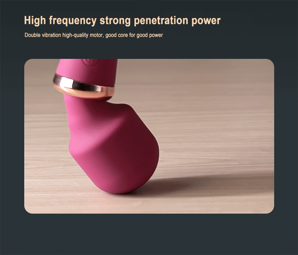 Vibrating Female AV Vibrator for Women Clitoris Vaginal Smart Heating Dual Head Vibration Vibro Adult Fun Toys Sex Products Shop
