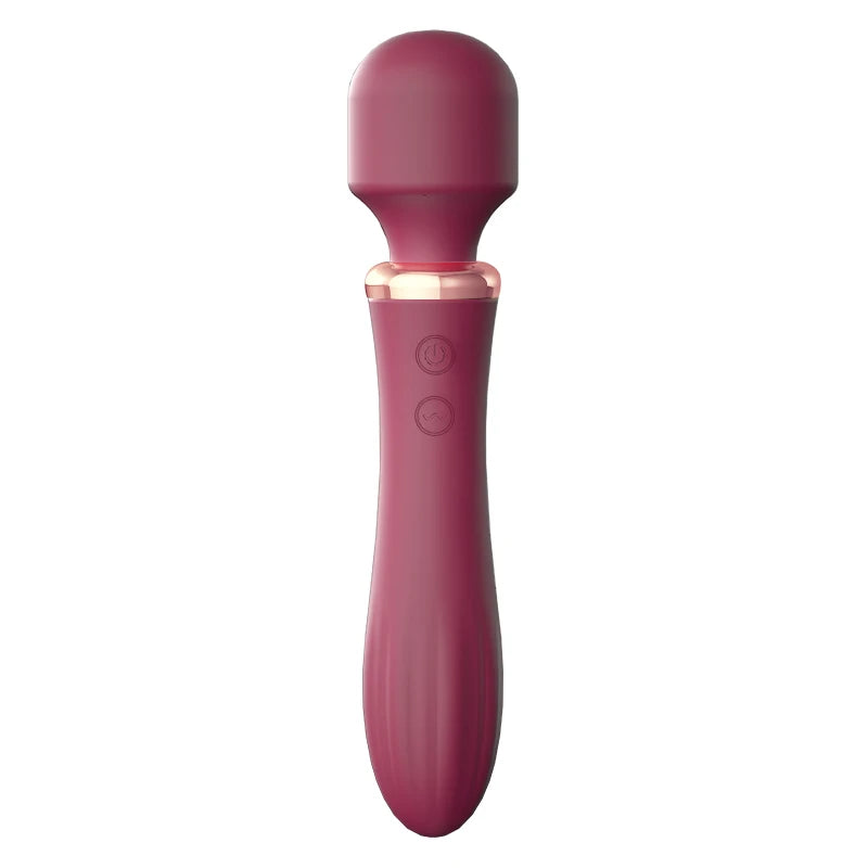 Vibrating Female AV Vibrator for Women Clitoris Vaginal Smart Heating Dual Head Vibration Vibro Adult Fun Toys Sex Products Shop