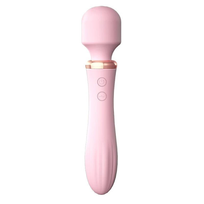 Vibrating Female AV Vibrator for Women Clitoris Vaginal Smart Heating Dual Head Vibration Vibro Adult Fun Toys Sex Products Shop