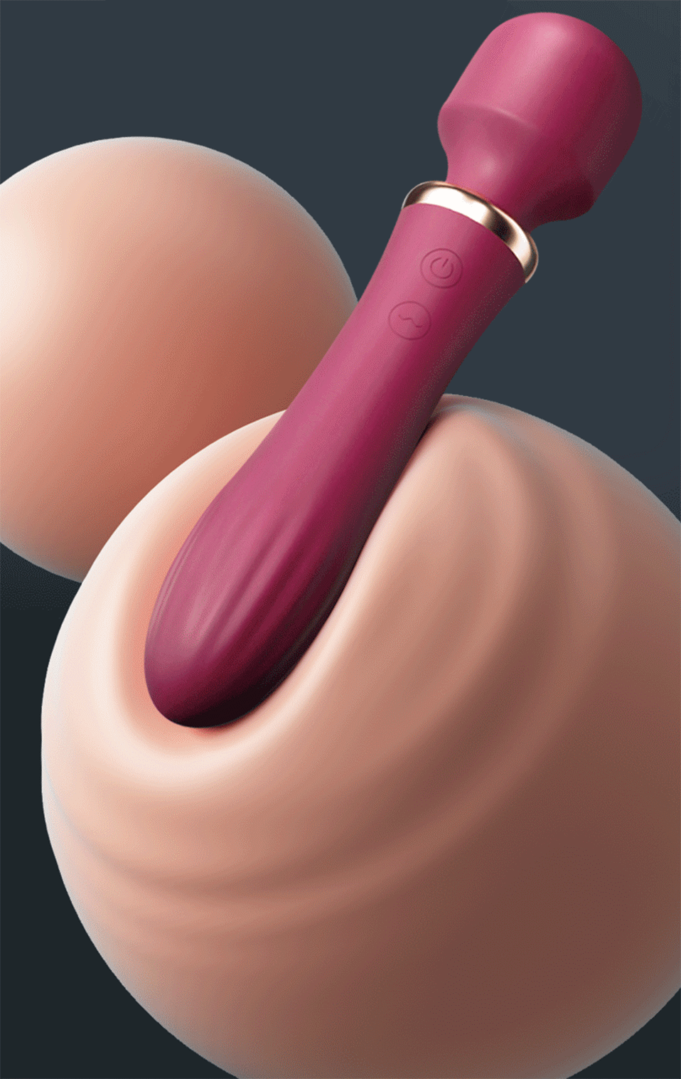 Vibrating Female AV Vibrator for Women Clitoris Vaginal Smart Heating Dual Head Vibration Vibro Adult Fun Toys Sex Products Shop