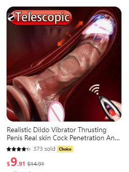 Realistic Dildos Vibration For Women Masturbation Sexy Adult Sex Toys Anal Toys Penetration Anal Thrusting Penis Dildo Vibrator